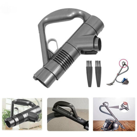 Poignée de remplacement pour aspirateurs Dyson DC19 DC23 DC26 DC29 DC32 DC36 DC37 (gris/titane),