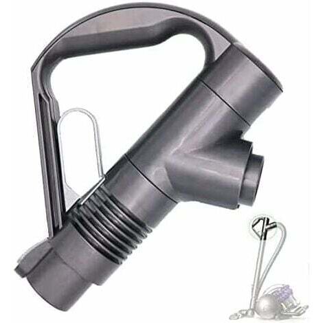 Poignée de remplacement pour aspirateurs Dyson DC19 DC23 DC26 DC29 DC32 DC36 DC37 (gris/titane)