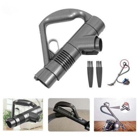 Poignée de remplacement pour aspirateurs Dyson DC19 DC23 DC26 DC29 DC32 DC36 DC37 (gris/titane),