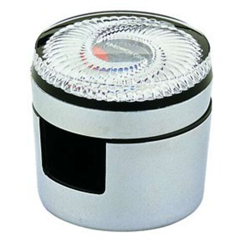Poignée de robinet Euromix – Tête de robinet chromée GROHE StarLight® – Indicateur de température rouge/bleu – Compatible série Euromix