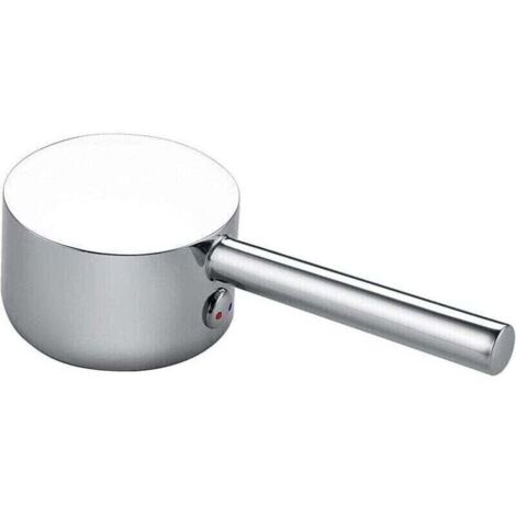 Poignée de robinet monocommande universelle en métal – Cartouche 9×9 mm, boutons chaud/froid inclus
