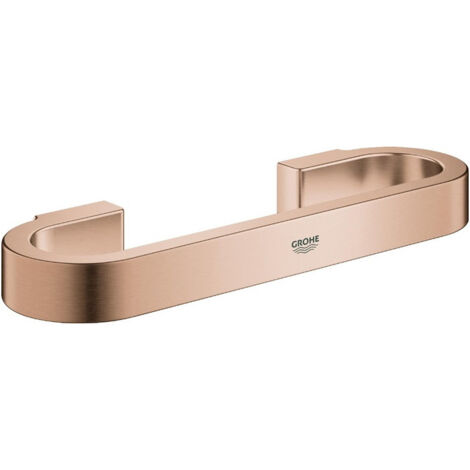 Poignée de salle de bain SELECTION 300mm or rose vif brossé