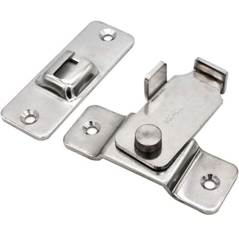 Poignée De Sécurité Pivotante Pour Porte Coulissante Loquet Escamotable En Acier Inoxydable
