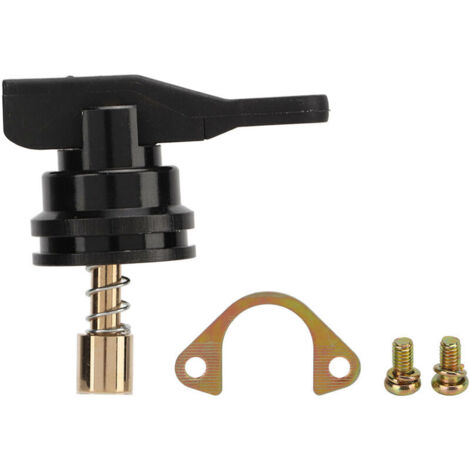 Poignée de starter manuelle pour carburateur 53015, compatible avec les carburateurs DELLORTO PHVA, PHVB et PHBN.-Crezuo