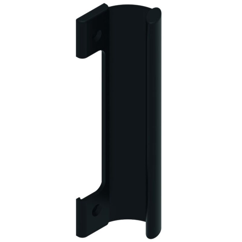 La Croisee Ds - Poignée de tirage aluminium DS7247 pour porte - Longueur : 204 mm - Entraxe de fixation : 164 mm - ral 9005