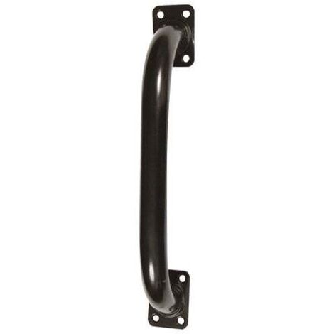 Afbat – Poignée de tirage en acier prépeint 180 x 35 x 64 mm – Résistante aux chocs – Pour portes d'intérieur – Finition esthétique