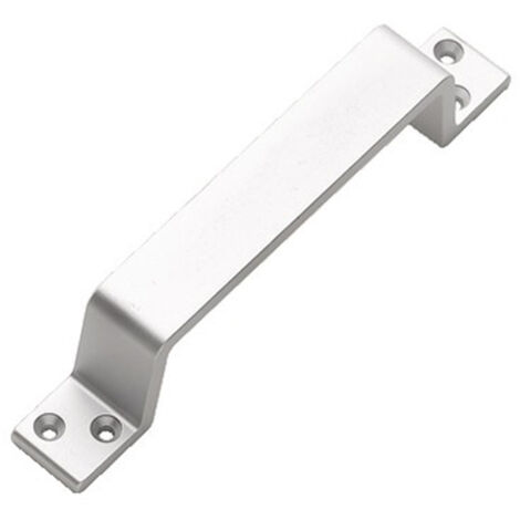 Poignée de tirage longueur 150mm entraxe 130mm aluminium anodisé mat droite DUVAL 72 0102 1502