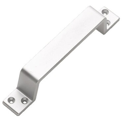 Poignée de tirage longueur 150mm entraxe 130mm aluminium anodisé mat droite DUVAL 72 0102 1502