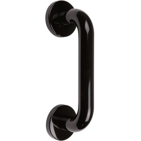 Poignée de tirage noire - diamètre 23 x 183 mm - NY.75.23 - Normbau