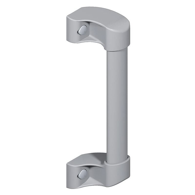 Poignée de tirage recoupable typeStyl pour châssis coulissant coloris gris alu - la croisée ds