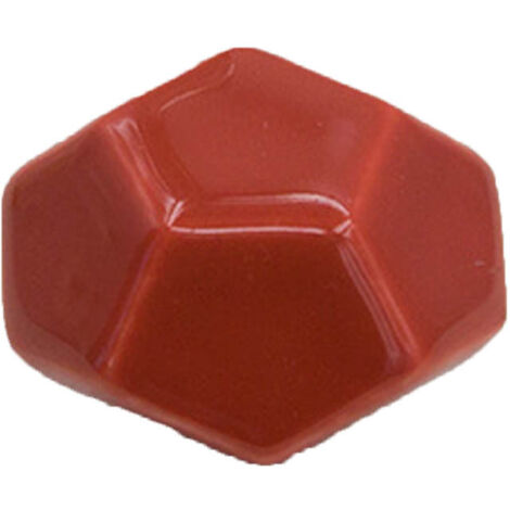 Poignée de tiroir en céramique diamant rouge pour meuble et armoire
