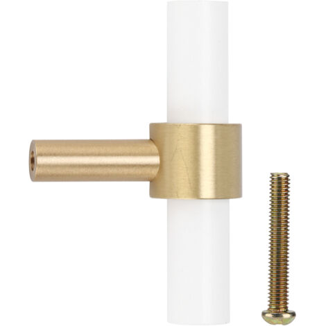 Poignée de tiroir et bouton de meuble de cuisine en blanc - Accessoire de quincaillerie de remplacement