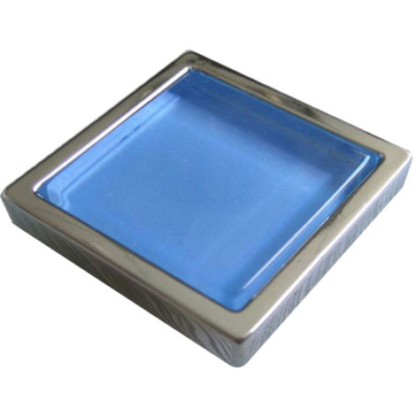 Poignée de tiroir et de meuble, bouton de porte, anse de tiroir (Bleu)