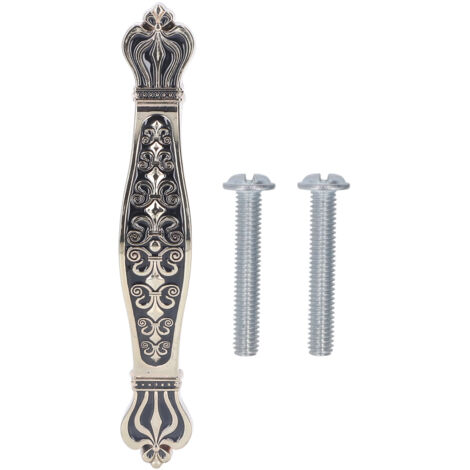 Poignée de tiroir rétro moderne en alliage de zinc, poignée de meuble pour armoire et commode, décoration intérieure avec vis fournies.