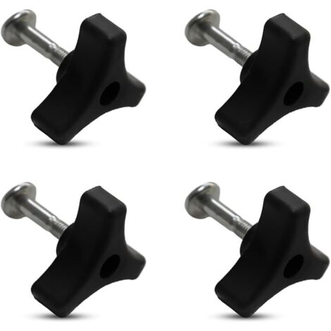 Poignée de Tondeuse à Gazon, Boutons de Poignée Triangle de Tondeuse à Gazon Pièces de Poignée de Boulon d'Écrou Accessoires d'Outils de Jardin pour Honda Tondeuse à Gazon