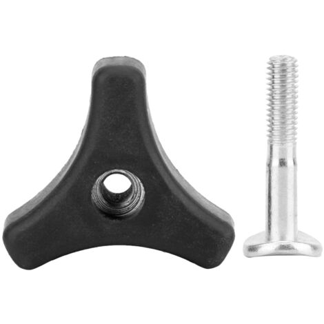 Poignée de tondeuse à gazon, écrou et boulon de poignée de tondeuse à gazon, , 1 pièce, ensemble de boulons à poignée triangulaire pour tondeuse à gazon