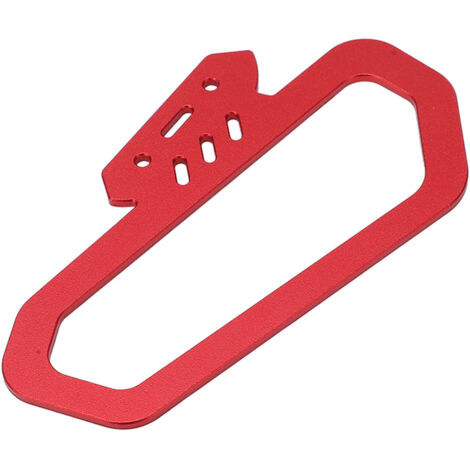 Poignée de transport en aluminium pour radiocommande RC 10PX 7PX, support amovible et remplaçable, couleur rouge.