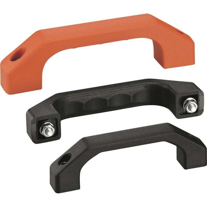 RG-1P.180.84 Poignée de transport pour vis à tête cylindrique noir (l x l x h) 218 x 31 x 58 mm 1 pc(s) - Rohde