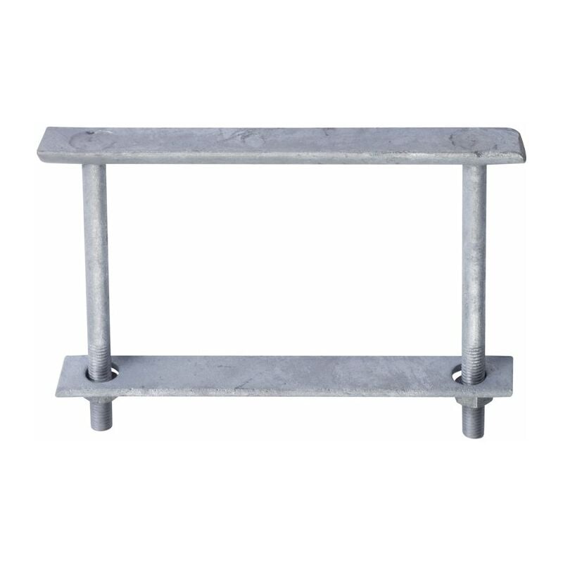 Ecolands - Poignée de trappe zinguée - Bourg Industries - l. 160 mm