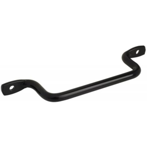 Poignée de volet à pattes Ø8 mm entraxe 145 mm longueur 165 mm en aluminium finition noir - TORBEL INDUSTRIE