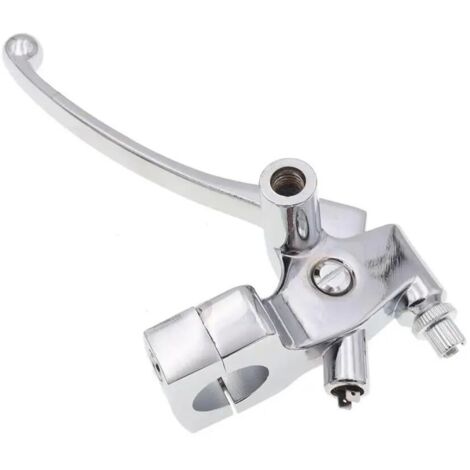 poignée d'embrayage Levier d'embrayage À Poignée De 25 Mm avec Filetage Miroir pour CB400SF CB250 Dirt Pit Bike Levier d'embrayage De Frein De Moto