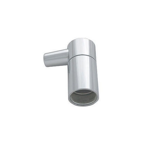 Poignée d'inversion / poignée d'arrêt 7468905-00 chromée pour thermostat à encastrer KLUDI