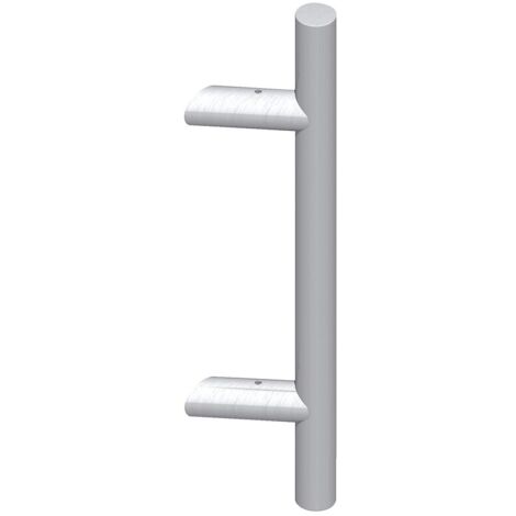 Poignée Diva XXI inox inclinée7635 en Ø 35 x 500 mm intérieure perçée - LA CROISÉE DS