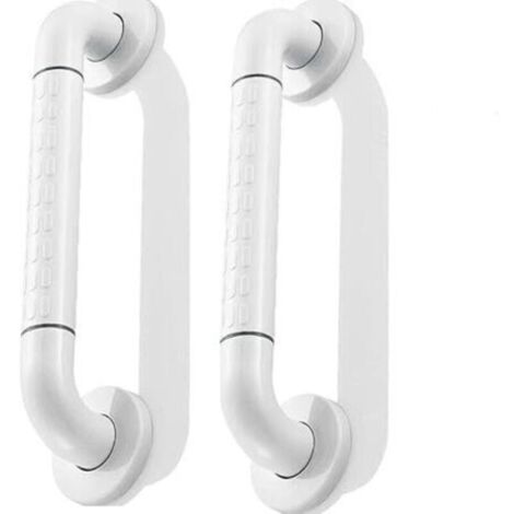 Poignée douche ventouse, Barre D'appui WC en acier Inoxydable avec Fluorescence, 40 cm