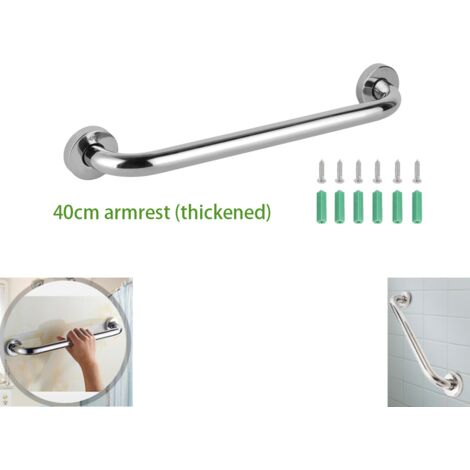 Poignée en acier inoxydable 201 pour douche, baignoire, mur, serviette-AquaForge
