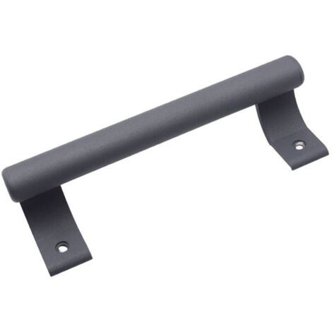 Poignée en alliage d'aluminium gris balcon poignée de porte de grange coulissante poignée de porte de jardin