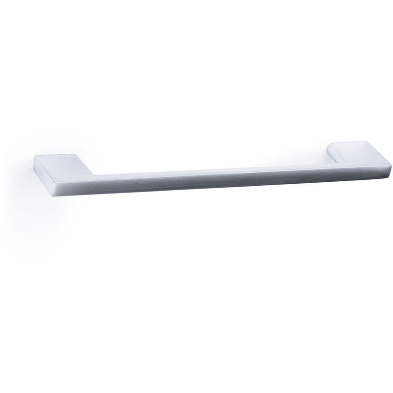 

Asa de aluminio con acabado cromo mate, dimensiones:191x9x27mm y entrepuntos:160mm -