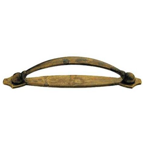 Poignée en arc en laiton ancien 64 4902 Ms