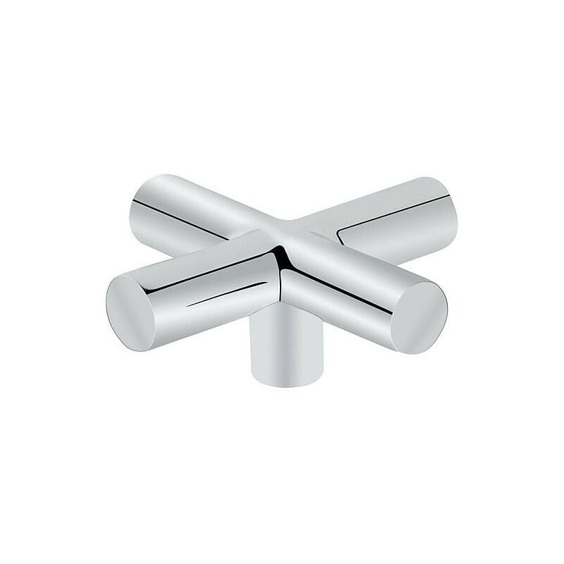 Evenes ® - Poignee en croix de rechange serie epire, convient pour 93 066 60 - 66, chrome