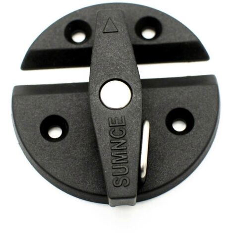 Poignée en nylon pour trappe de bateau, loquet de porte de camping-car, caravane ou bateau, anti-collision