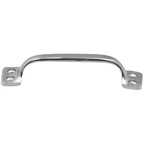 Poignée en zamak STRETCH. entraxe 160. finition inox brossé - METAKOR