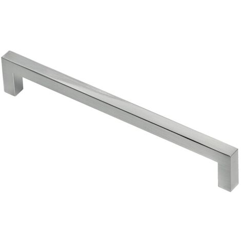 Poignée en zamak STRETCH, entraxe 160, finition noir mat laqué