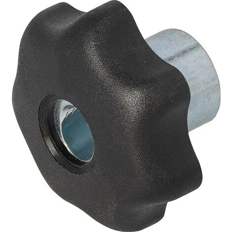 Poignee etoile a serrage rapide filetagefemelle, M 6 1 piece
