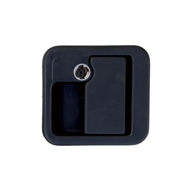 FAP - Poignée extérieure noire de serrure de porte pro tek
