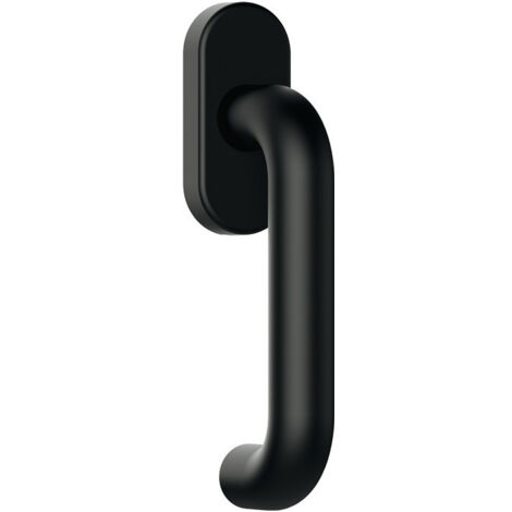 Poignée fenêtre 111PBFG Polyamid 90 noir profond matt 30 mm Standard HEWI