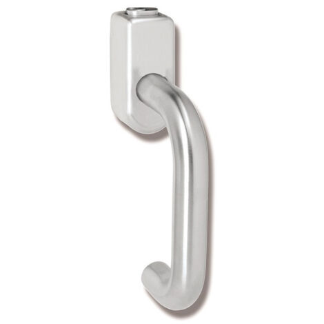 Poignée fenêtre 111XAFGA.1 Inox mat .40mm verrouillable HEWI