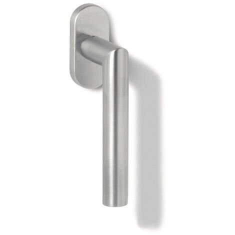 Poignée fenêtre 162XAFG Inox mat .40mm Stand.HEWI
