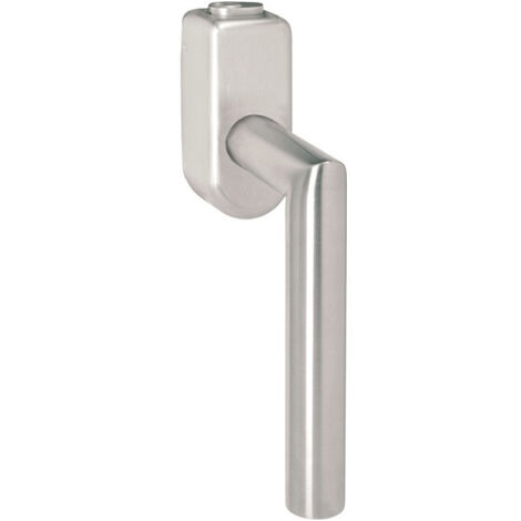 Poignée fenêtre 162XAFGA Inox mat .40 mmDIN droite verrouillable HEWI