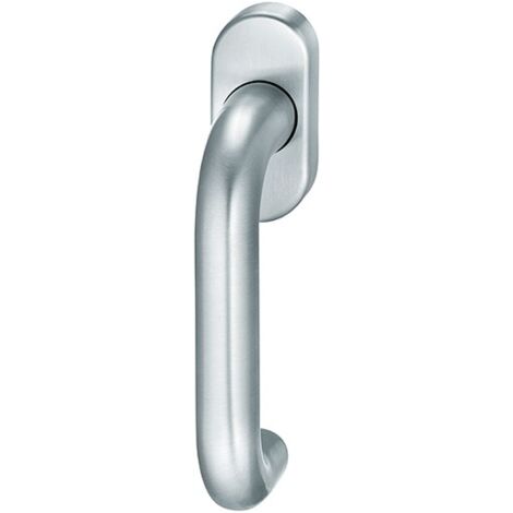 Poignée fenetre ,34x7mm 0 34 1070,oval,Alu F1