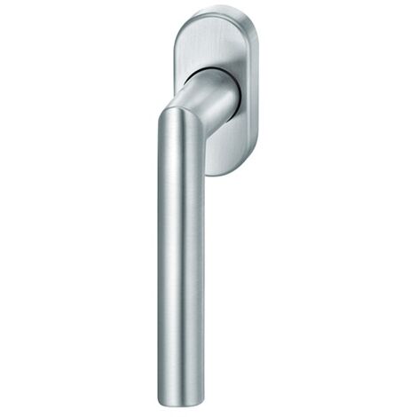 Poignée fenetre ,34x7mm 0 34 1076,oval,Alu F1