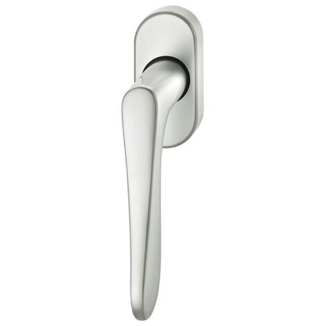 Poignée fenetre ,34x7mm 0 34 1144,oval,Alu F1