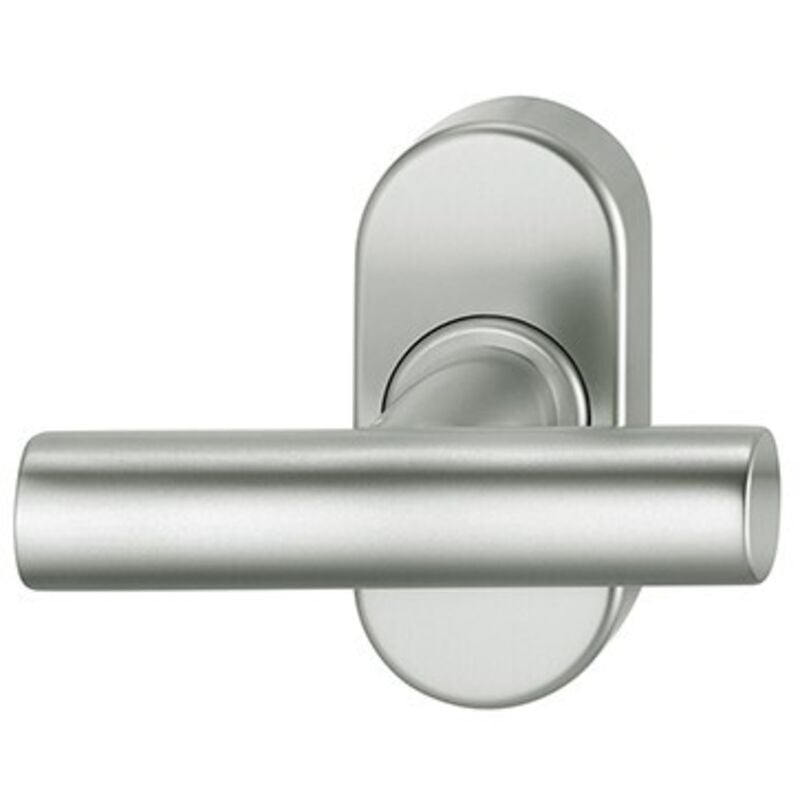 Poignée fenetre ,34x7mm 0 34 3403,oval,F69mattN10
