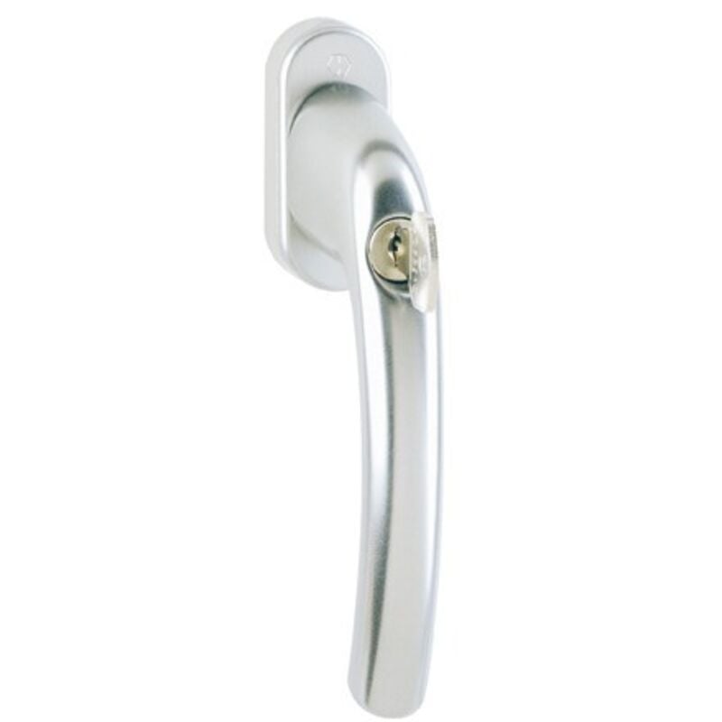 Poignée fenetre abschl.0710S/U26,F9016 NAW,37