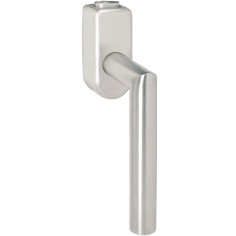 Poignée fenêtre verrouillable 162XAFGA Inox mat .40mm verrouillable HEWI