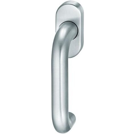 Poignée fenêtre,oval,Acier inoxydable34 1070, Broche 24-38mm