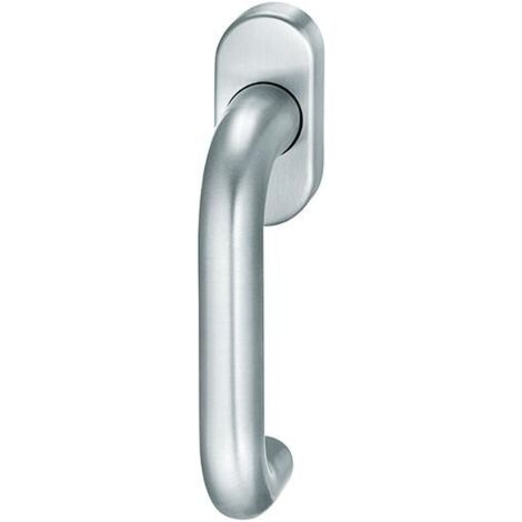 Poignée fenêtre,oval,Alu F1 34 1070, Broche 24-38mm